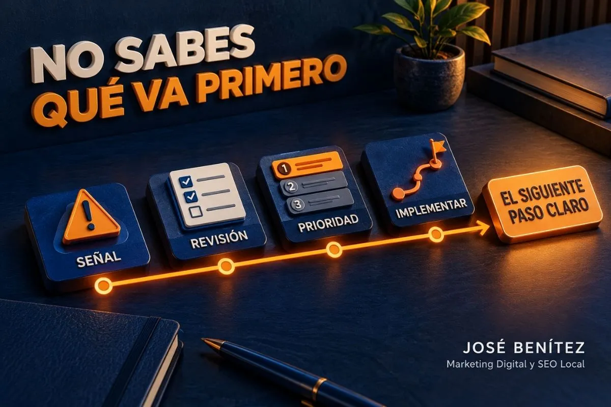 Revisión que ayuda a priorizar mejoras para un negocio local